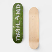Skateboard Panneau de fleurs en Thaïlande (Recto)