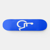 Skateboard Panneau de Handicap Planche à Roulettes (Horz)