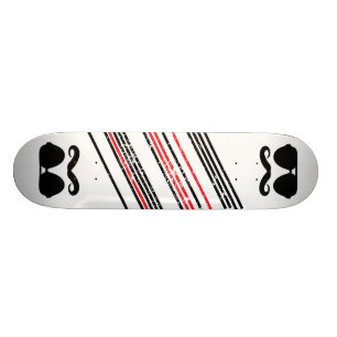 Skateboard Panneau de moustache