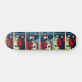 Skateboard Panneau de patin d'Obama (Horz)