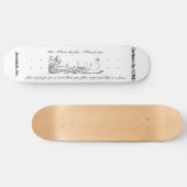 Skateboard Panneau de patin - Jérémie (Horz)