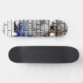 SKATEBOARD PANNEAU DE PATINAGE BRICK WALL (Horz)