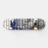 SKATEBOARD PANNEAU DE PATINAGE BRICK WALL (Horz)