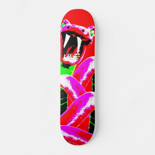Skateboard Panneau de serpent (Recto)
