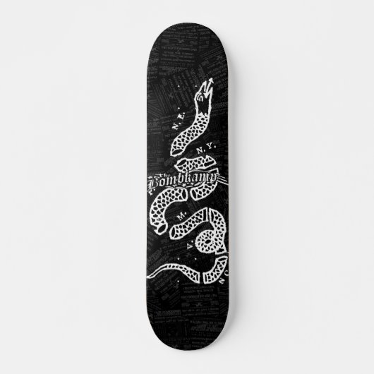 Skateboard Panneau de serpent (Devant)