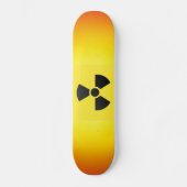 Skateboard Panneau de signalisation radioactif (Recto)
