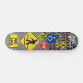 Skateboard Panneau de signalisation routière (Horz)