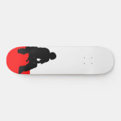 Skateboard Panneau de silhouette (Horz)