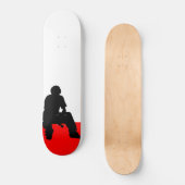 Skateboard Panneau de silhouette (Recto)