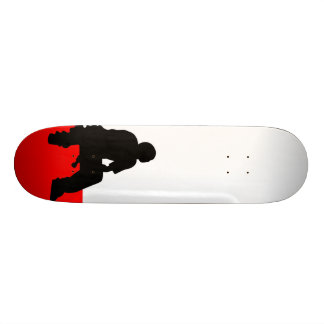 Skateboard Panneau de silhouette