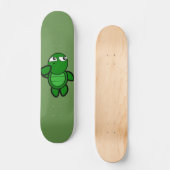 Skateboard panneau de tortue adorable (Recto)