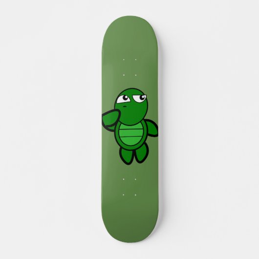 Skateboard panneau de tortue adorable (Devant)