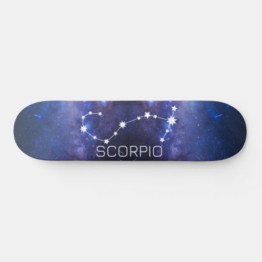 Skateboard Panneau étoile Scorpio Zodiac (Horz)