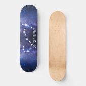 Skateboard Panneau étoile Scorpio Zodiac (Recto)