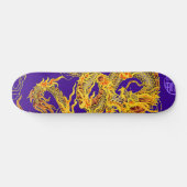 Skateboard Panneau fait sur commande de dragon chinois (Horz)