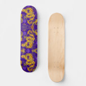 Skateboard Panneau fait sur commande de dragon chinois (Recto)