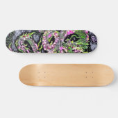 Skateboard Panneau fait sur commande de dragon d'élément au (Horz)