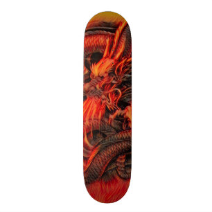Skateboard Panneau fait sur commande de parc de dragon