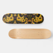 Skateboard Panneau fait sur commande de parc d'or d'élément (Horz)