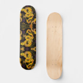 Skateboard Panneau fait sur commande de parc d'or d'élément (Recto)
