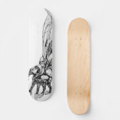 Skateboard Panneau fait sur commande de patin de bras étrange (Recto)
