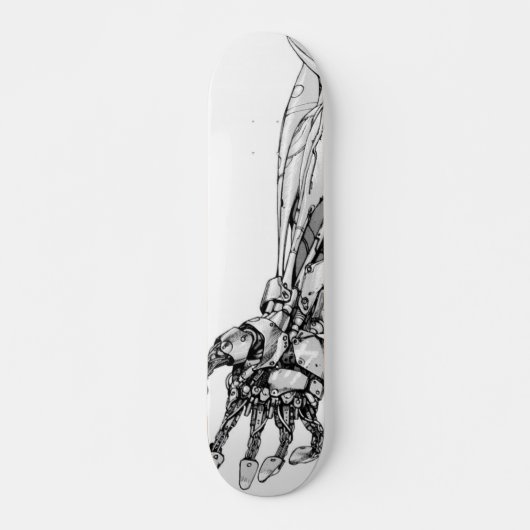 Skateboard Panneau fait sur commande de patin de bras étrange (Devant)