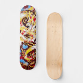 Skateboard Panneau fait sur commande d'élément de dragon de (Recto)