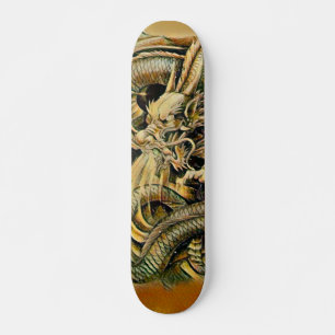 Skateboard Panneau fait sur commande d'élément de dragon de