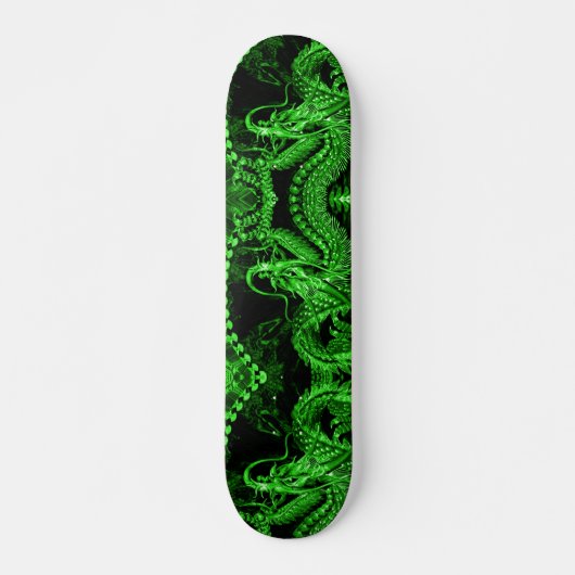Skateboard Panneau fait sur commande d'élément du dragon zéro (Devant)