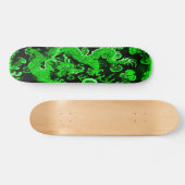 Skateboard Panneau fait sur commande d'élément vert urbain de (Horz)