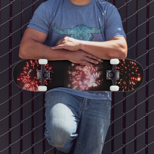 SKATEBOARD PANNEAU FIREWORK EXPLOSION (Extérieur 3)