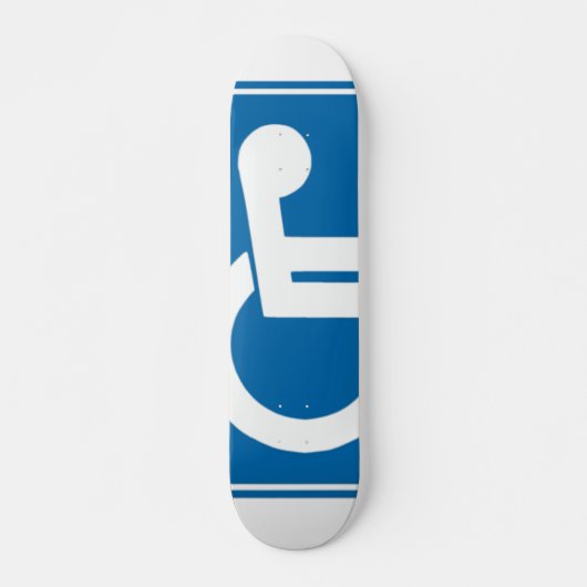 Skateboard Panneau Handicap Skate (Devant)