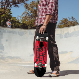 SKATEBOARD PANNEAU ROCKET SHIP