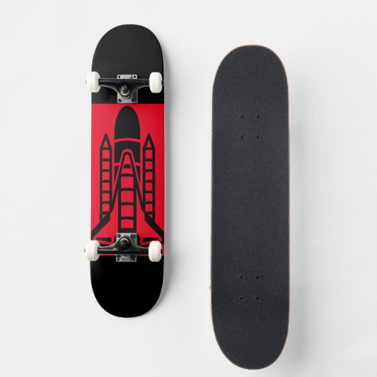 SKATEBOARD PANNEAU ROCKET SHIP (Recto)