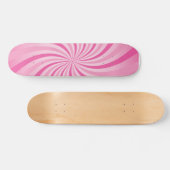 Skateboard Panneau rose fou de patin (Horz)