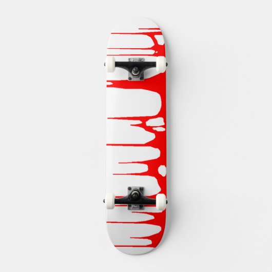 Skateboard Panneau sanglant (Recto)