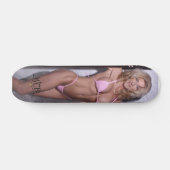 Skateboard Panneau sauvage de bikini de côte (Horz)