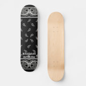 SKATEBOARD PANNEAUX 213 DE BANDANA (Recto)