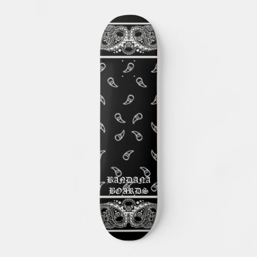 SKATEBOARD PANNEAUX 213 DE BANDANA (Recto)