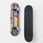 Skateboard Panneaux de néon dans les rues de Hong Kong (Recto)