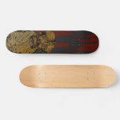 Skateboard Panneaux de patin de zombi de masque de gaz (Horz)