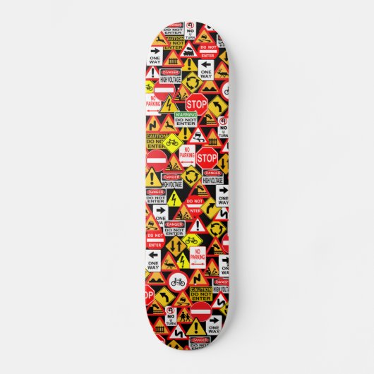 Skateboard Panneaux de signalisation (Recto)
