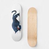 Skateboard Panthère noire (Recto)