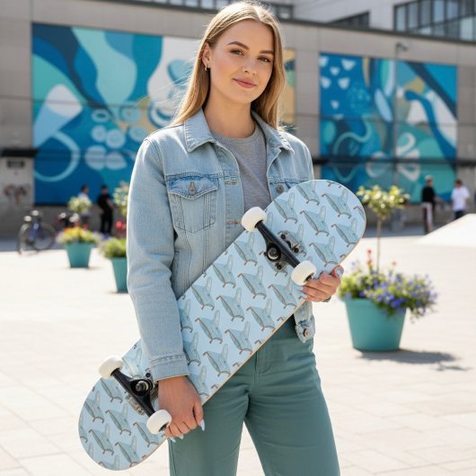 Skateboard Pantoufle de verre
