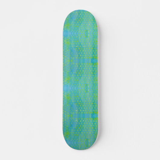 Skateboard Papier bulle jaune (Devant)
