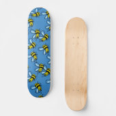 Skateboard Papier peint d'abeille (Recto)