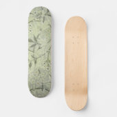 Skateboard Papier peint fleur de jasmin d'art de William Morr (Recto)
