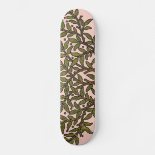 Skateboard Papier peint frise d'arbre de William Morris