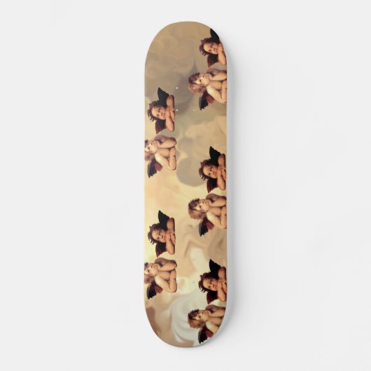 Skateboard Papier peint Raffaelo Sanzio d'anges de Sistine (Recto)