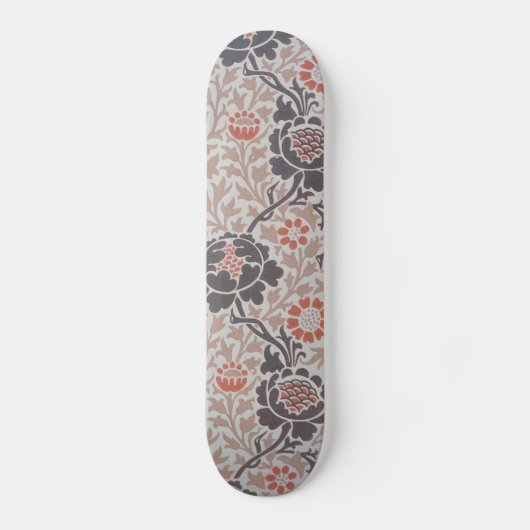 Skateboard Papier peint William Morris Flower Grafton (Recto)